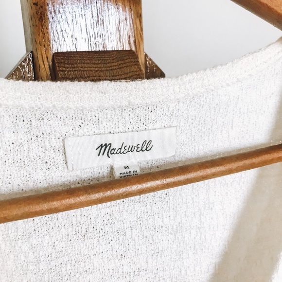 Madewell Cream Crop Top - Picture 5 of 5